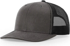 Richardson 112WF Fremont Cap - Charcoal Black - Dark Gray Black / OSFM
