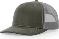 Richardson 112WF Fremont Cap - Olive Charcoal - Olive Dark Gray / OSFM