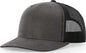 Richardson 112WF Oil Cloth Trucker Caps - Charcoal Black - Dark Gray Black / OSFM