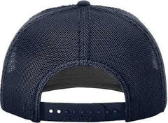 Richardson 112WF Oil Cloth Trucker Caps Navy Navy / OSFM