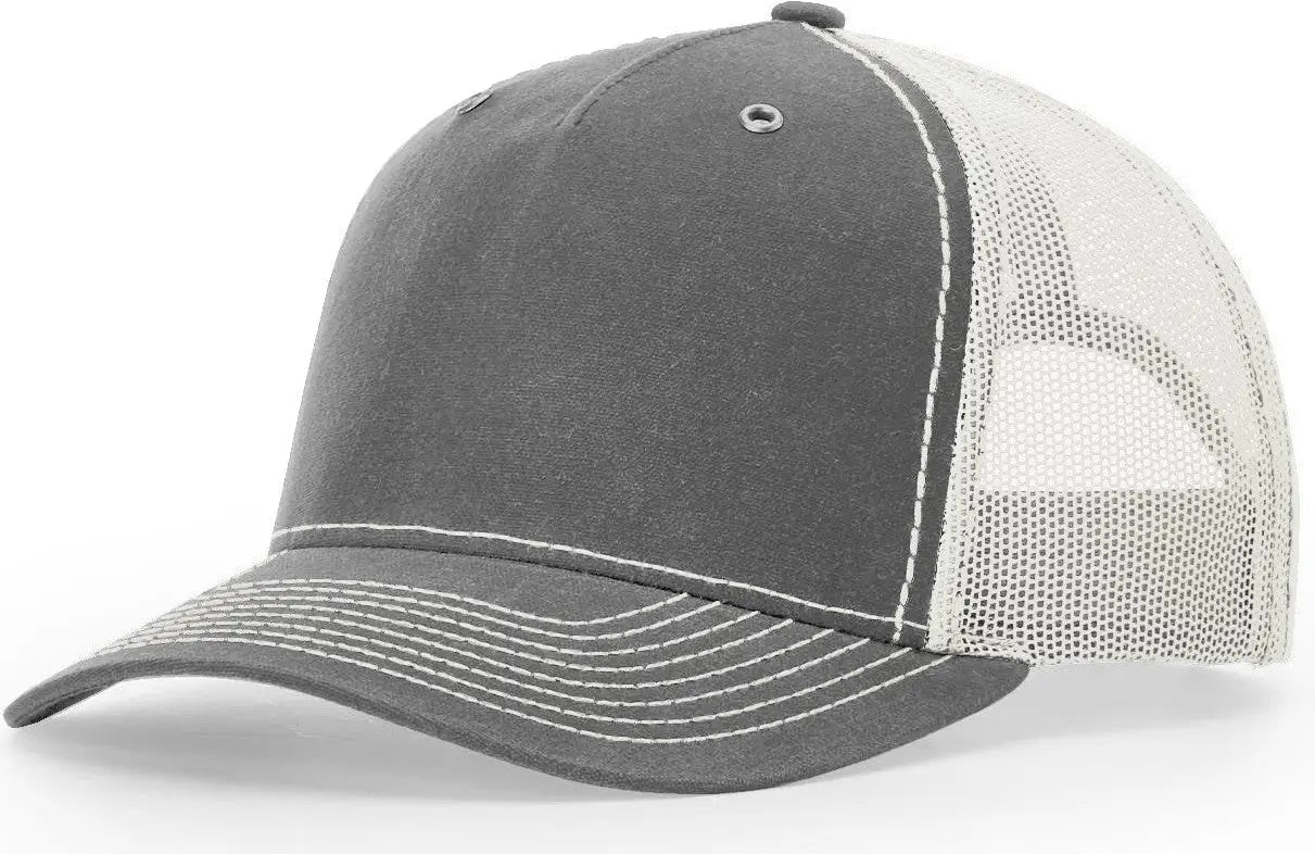 Richardson 112WH Hawthorne Cap - Rhino Light Gray - Dark Gray Light Gray / OSFM