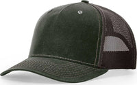 Richardson 112WH Hawthorne Trucker Caps Black Black / OSFM