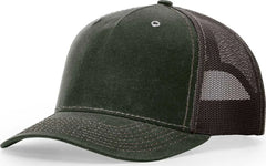 Richardson 112WH Hawthorne Trucker Caps Black Black / OSFM