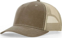 Richardson 112WH Hawthorne Trucker Caps Buck Khaki Brown Khaki / OSFM