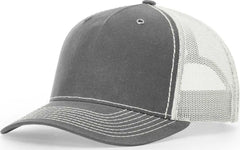 Richardson 112WH Hawthorne Trucker Caps Rhino Light Gray Dark Gray Light Gray / OSFM