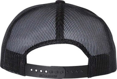 Richardson 113 Foam Trucker Caps - Black - Black / OSFM