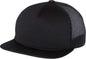 Richardson 113 Foam Trucker Caps - Black - Black / OSFM