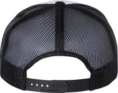 Richardson 113 Foam Trucker Caps White Black White Black / OSFM