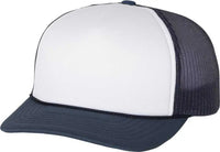 Richardson 113 Foam Trucker Caps White Navy White Navy / OSFM