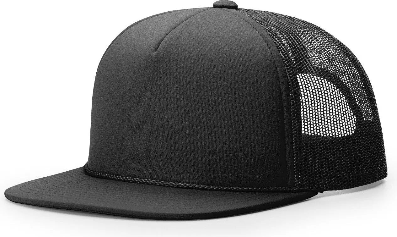 Richardson 113 Foamie Trucker Cap - Charcoal - Dark Gray / OSFM