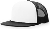 Richardson 113 Foamie Trucker Cap - White Black - White Black / OSFM