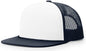 Richardson 113 Foamie Trucker Cap - White Navy - White Navy / OSFM
