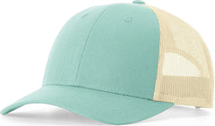 Richardson 115 Low Pro Trucker Cap - Aruba Blue Birch - Aruba Blue Birch / MD-LG