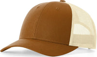Richardson 115 Low Pro Trucker Cap - Caramel Birch - Caramel Birch / MD-LG