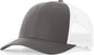 Richardson 115 Low Pro Trucker Cap - Charcoal White - Dark Gray White / S