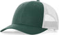 Richardson 115 Low Pro Trucker Cap - Dark Green Heather Light Gray - Forest Light Gray / S