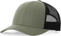 Richardson 115 Low Pro Trucker Cap - Loden Black - Loden Black / MD-LG