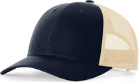 Richardson 115 Low Pro Trucker Cap - Navy Khaki - Navy Khaki / S