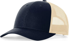 Richardson 115 Low Pro Trucker Cap - Navy Khaki - Navy Khaki / S