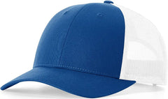 Richardson 115 Low Pro Trucker Cap - Royal White - Royal White / MD-LG