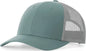 Richardson 115 Low Pro Trucker Cap - Smoke Blue Aluminum - Blue Aluminum / S