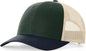 Richardson 115 Low Pro Trucker Cap - Spruce Birch Light Navy - Spruce Light Navy / S
