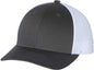 Richardson 115 Low Pro Trucker Caps - Charcoal White - Dark Gray White / SM