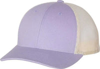 Richardson 115 Low Pro Trucker Caps - Lilac Birch - Purple Light Gray / SM