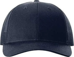 Richardson 115 Low Pro Trucker Caps - Navy