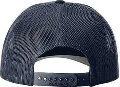 Richardson 115 Low Pro Trucker Caps - Navy