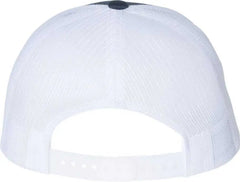 Richardson 115 Low Pro Trucker Caps - Navy White