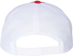 Richardson 115 Low Pro Trucker Caps Red White