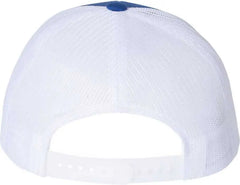 Richardson 115 Low Pro Trucker Caps - Royal White