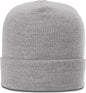 Richardson 137 Heathered Beanie with Cuff - Heather Gray - Gray / OSFM
