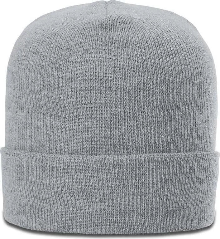 Richardson 137 Heathered Beanies with Cuff Gun Metal Gray / OSFM