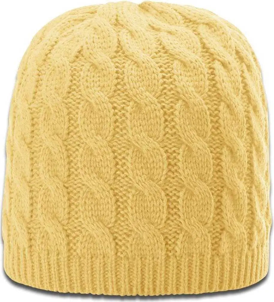 Richardson 138 Cable Knit Beanies - Sand - Sand / OSFM