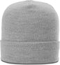 Richardson 139RE Recycled Cuffed Beanies - Gray - Gray / OSFM