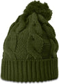 Richardson 141R Chunk Twist Knit Beanies with Cuff - Avocado - Forest / OSFM