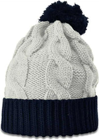 Richardson 141R Chunk Twist Knit Beanies with Cuff Stone Navy Navy / OSFM