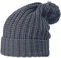 Richardson 143R Chunk Twist Knit Beanies with Cuff - Slate - Dark Gray / OSFM