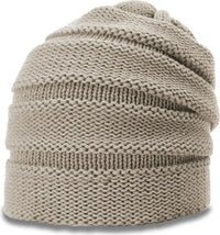Richardson 145 Scrunch Beanie - Clay - Light Gray / OSFM