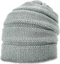 Richardson 145 Scrunch Beanie - Heather Gray - Gray / OSFM