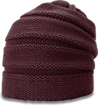 Richardson 145 Scrunch Beanies Burgandy Maroon / OSFM
