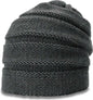 Richardson 145 Scrunch Beanies Heather Charcoal Dark Gray / OSFM