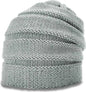 Richardson 145 Scrunch Beanies Heather Gray Gray / OSFM