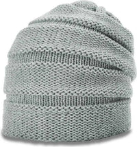 Richardson 145 Scrunch Beanies Heather Gray Gray / OSFM