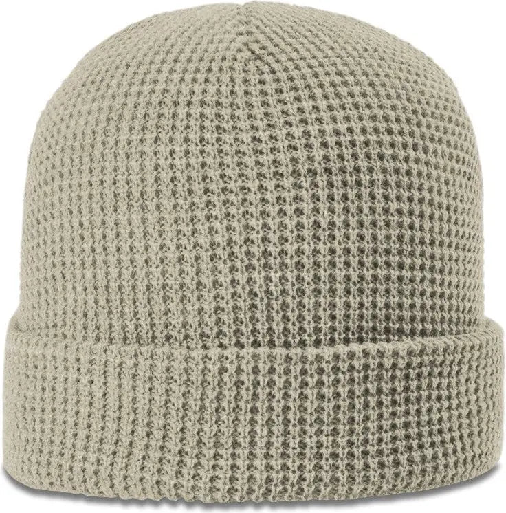 Richardson 146 Waffle Knit Beanie with Cuff - Birch - Birch / OSFM