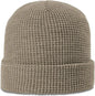 Richardson 146 Waffle Knit Beanie with Cuff - Clay - Gray / OSFM