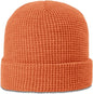 Richardson 146 Waffle Knit Beanie with Cuff - Coral - Coral / OSFM