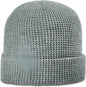 Richardson 146 Waffle Knit Beanie with Cuff - Heather Gray - Gray / OSFM
